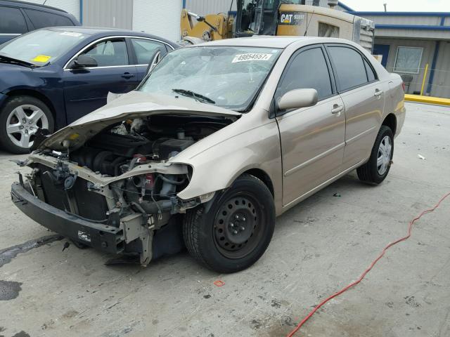 2T1BR32E18C911805 - 2008 TOYOTA COROLLA CE GOLD photo 2