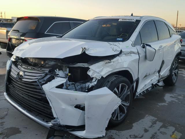 2T2ZZMCA7HC063019 - 2017 LEXUS RX 350 WHITE photo 2