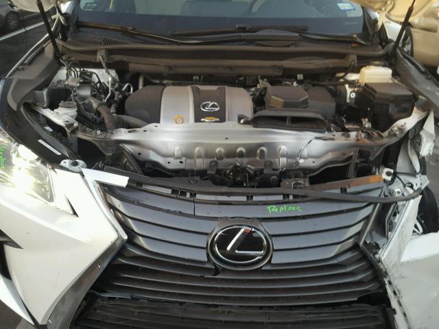 2T2ZZMCA7HC063019 - 2017 LEXUS RX 350 WHITE photo 7