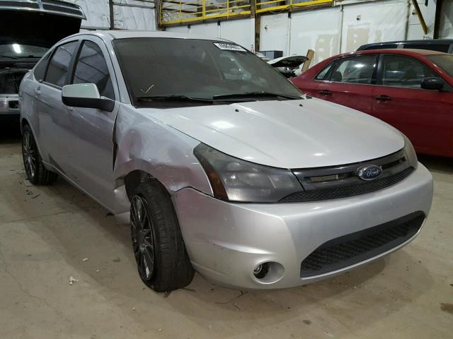 1FAHP3GN7AW232553 - 2010 FORD FOCUS SES SILVER photo 1