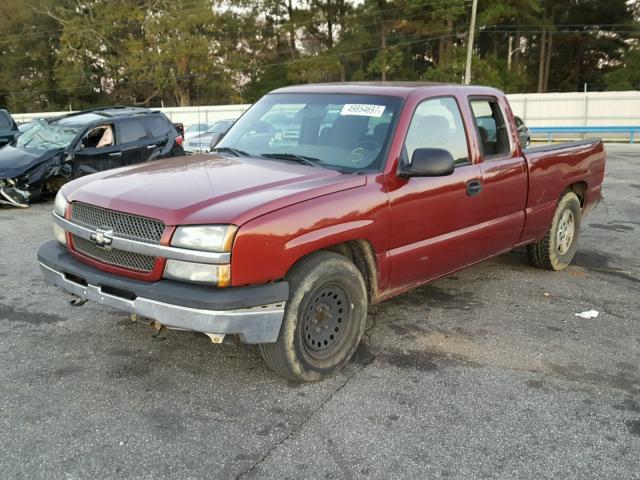 1GCEC19V33Z299405 - 2003 CHEVROLET SILVERADO MAROON photo 2