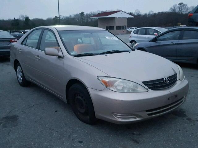 4T1BE32K12U099994 - 2002 TOYOTA CAMRY LE TAN photo 1