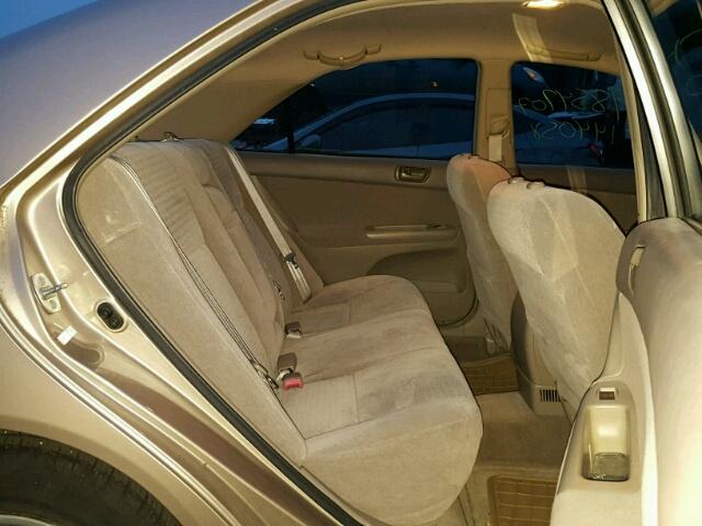 4T1BE32K12U099994 - 2002 TOYOTA CAMRY LE TAN photo 6