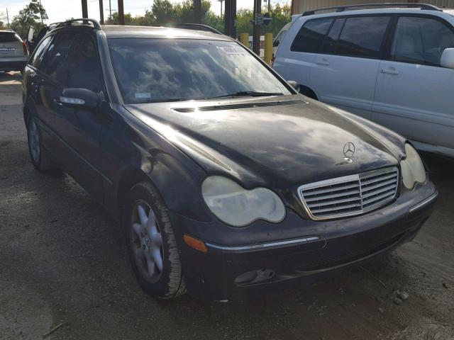 WDBRH81J43F405932 - 2003 MERCEDES-BENZ C 240 SPOR BLACK photo 1