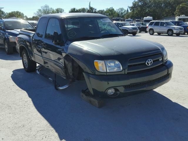 5TBRT38143S379219 - 2003 TOYOTA TUNDRA ACC GREEN photo 1