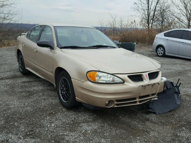 1G2NE52F24C109042 - 2004 PONTIAC GRAND AM S TAN photo 1