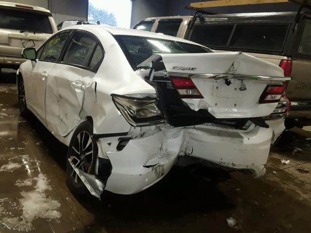 19XFB2F96DE061775 - 2013 HONDA CIVIC EXL 白色 照片 3