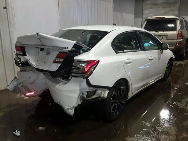 19XFB2F96DE061775 - 2013 HONDA CIVIC EXL WHITE photo 4