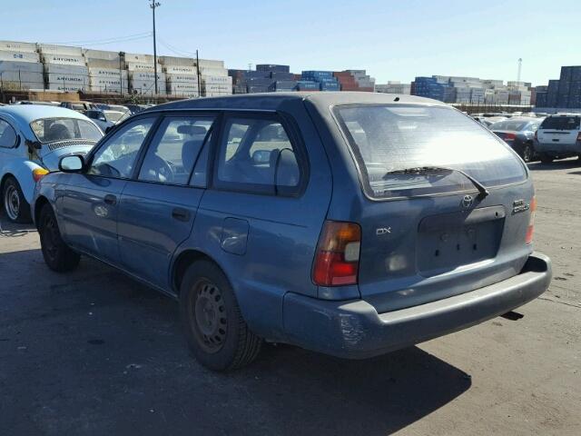 JT2AE09V4S0084436 - 1995 TOYOTA COROLLA BA TEAL photo 3