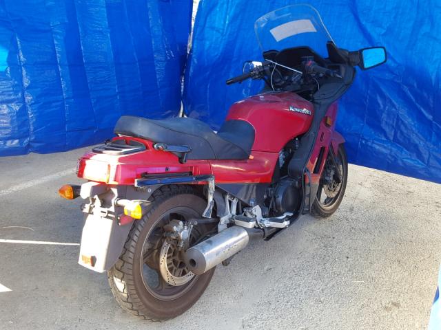 JKAZGCA15YB513685 - 2000 KAWASAKI ZG1000 RED photo 4