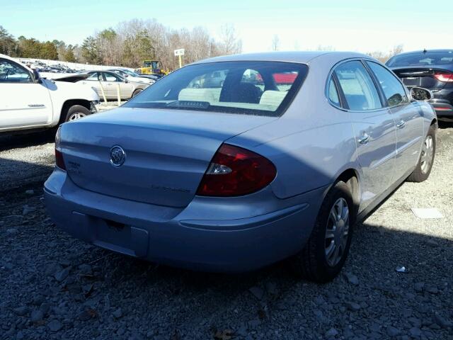 2G4WC532651310219 - 2005 BUICK LACROSSE C SILVER photo 4