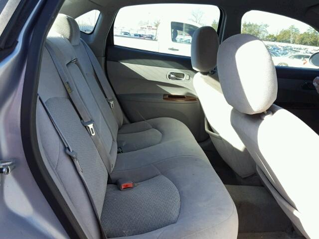 2G4WC532651310219 - 2005 BUICK LACROSSE C SILVER photo 6