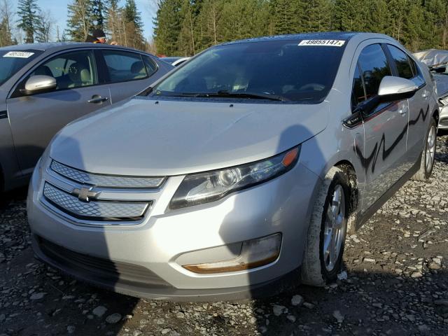 1G1RA6E42CU103901 - 2012 CHEVROLET VOLT SILVER photo 2