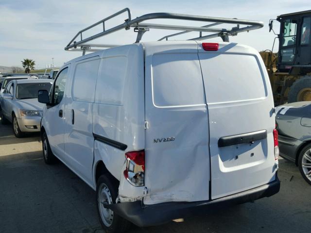 3N6CM0KNXFK725758 - 2015 NISSAN NV200 2.5S WHITE photo 3