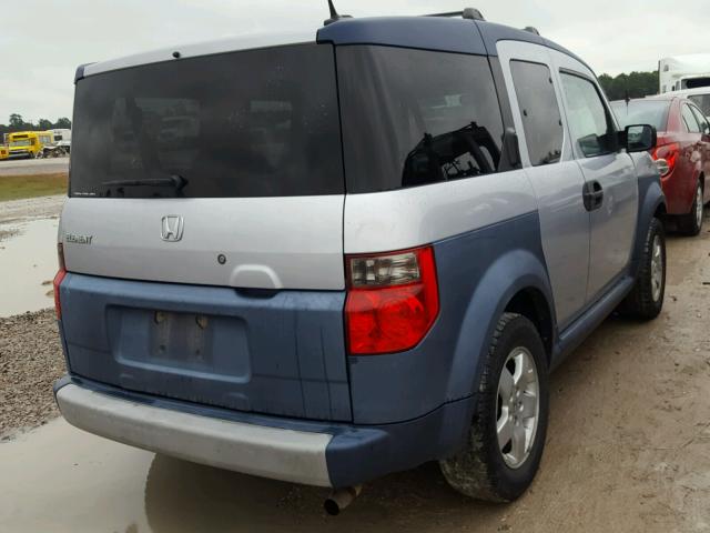 5J6YH28665L024187 - 2005 HONDA ELEMENT EX GRAY photo 4