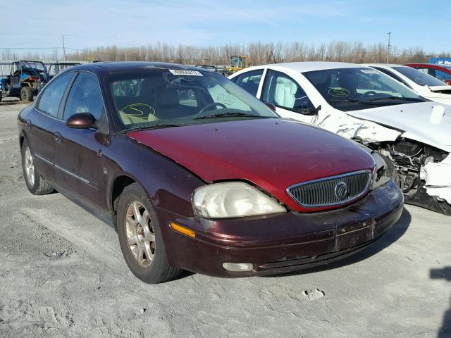 1MEFM55SXYG629823 - 2000 MERCURY SABLE LS P MAROON photo 1