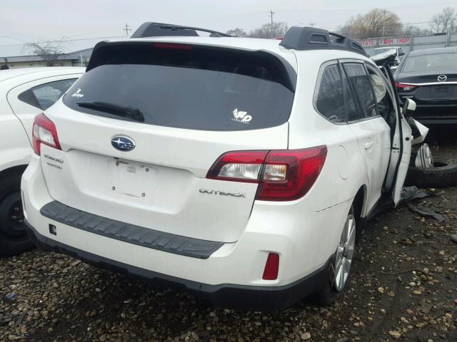 4S4BSBCCXF3352736 - 2015 SUBARU OUTBACK 2. WHITE photo 4