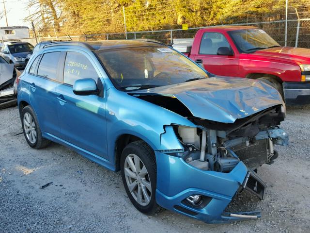 JA4AP4AU3CZ004062 - 2012 MITSUBISHI OUTLANDER BLUE photo 1