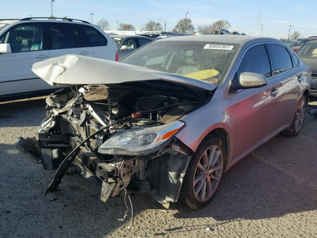 4T1BK1EB9EU103402 - 2014 TOYOTA AVALON BAS SILVER photo 2