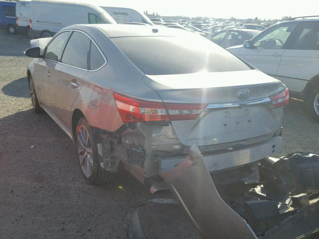 4T1BK1EB9EU103402 - 2014 TOYOTA AVALON BAS SILVER photo 3