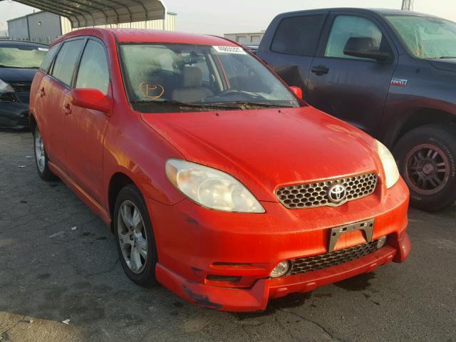 2T1KR32E24C268455 - 2004 TOYOTA COROLLA MA RED photo 1