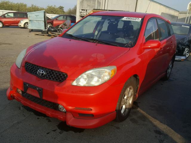 2T1KR32E24C268455 - 2004 TOYOTA COROLLA MA RED photo 2