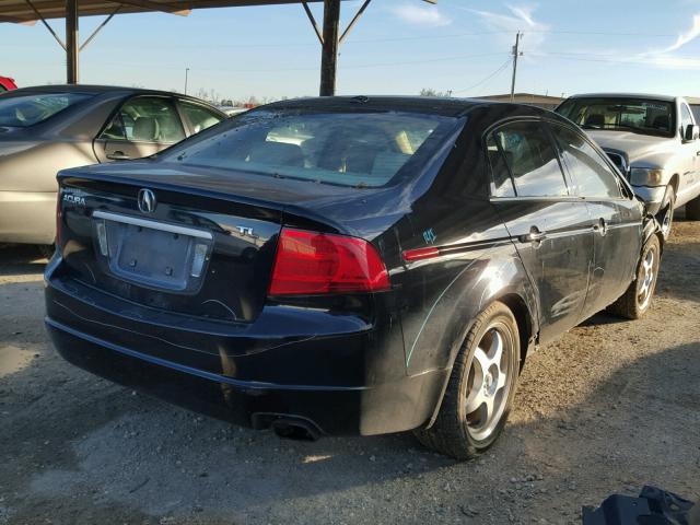 19UUA66286A056489 - 2006 ACURA 3.2TL BLACK photo 4