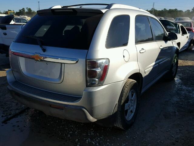 2CNDL63F666013102 - 2006 CHEVROLET EQUINOX LT GRAY photo 4