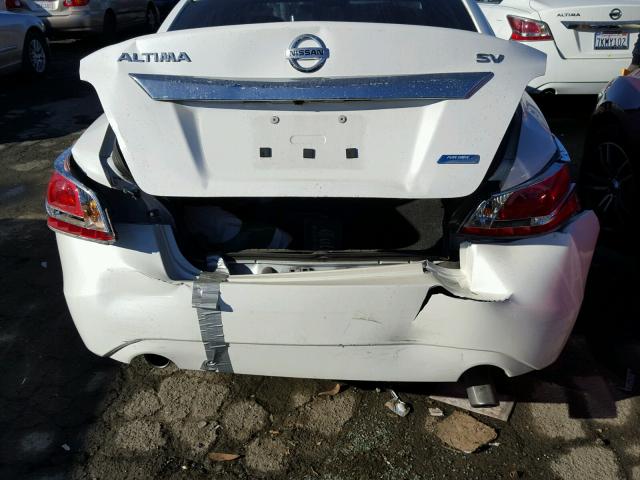 1N4AL3AP5DN438942 - 2013 NISSAN ALTIMA 2.5 WHITE photo 9