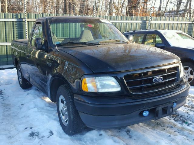 1FTRF17202KA59477 - 2002 FORD F150 BLACK photo 1