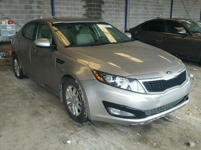 KNAGM4A78D5355834 - 2013 KIA OPTIMA LX SILVER photo 1