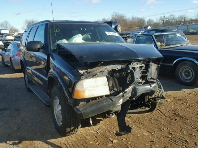 1GHDT13W512101498 - 2001 OLDSMOBILE BRAVADA BLACK photo 1