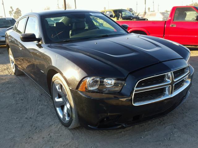 2C3CDXCT4EH252471 - 2014 DODGE CHARGER R/ BLACK photo 1