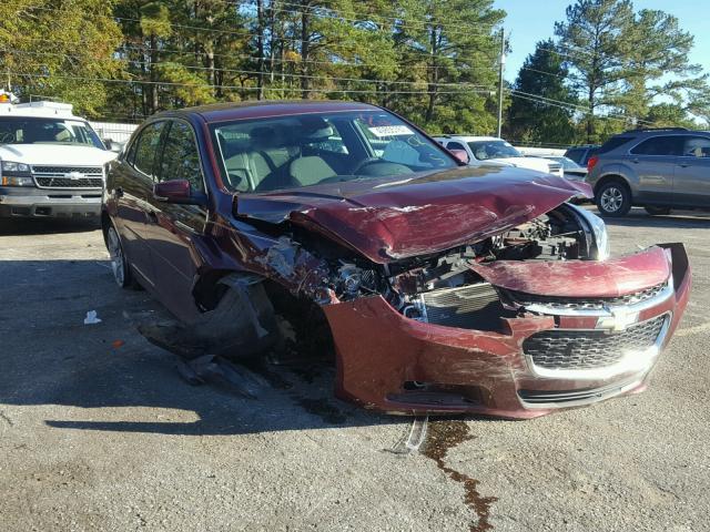 1G11C5SL8FF189687 - 2015 CHEVROLET MALIBU 1LT RED photo 1