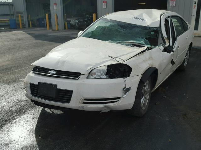 2G1WB58K279168528 - 2007 CHEVROLET IMPALA LS WHITE photo 2