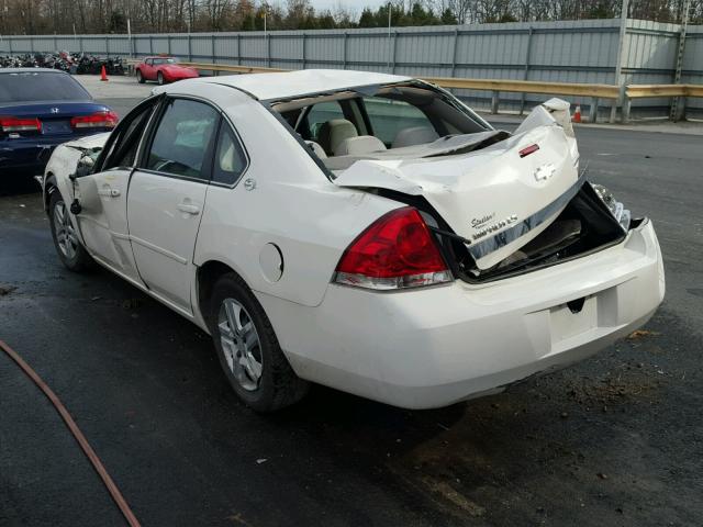 2G1WB58K279168528 - 2007 CHEVROLET IMPALA LS WHITE photo 3