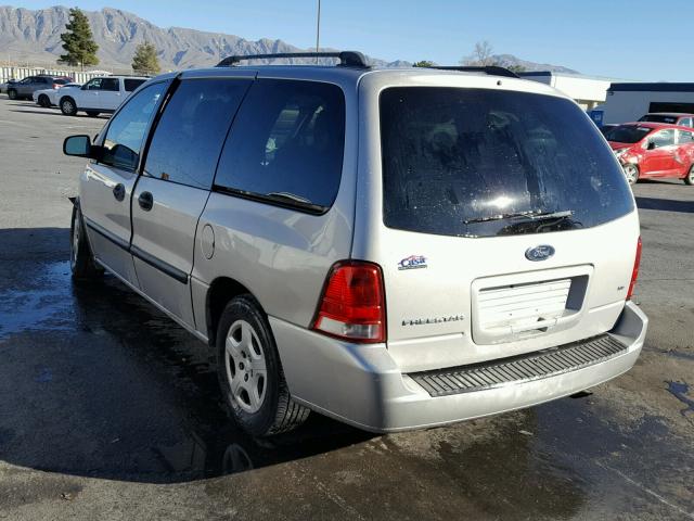 2FMZA51676BA32452 - 2006 FORD FREESTAR S SILVER photo 3