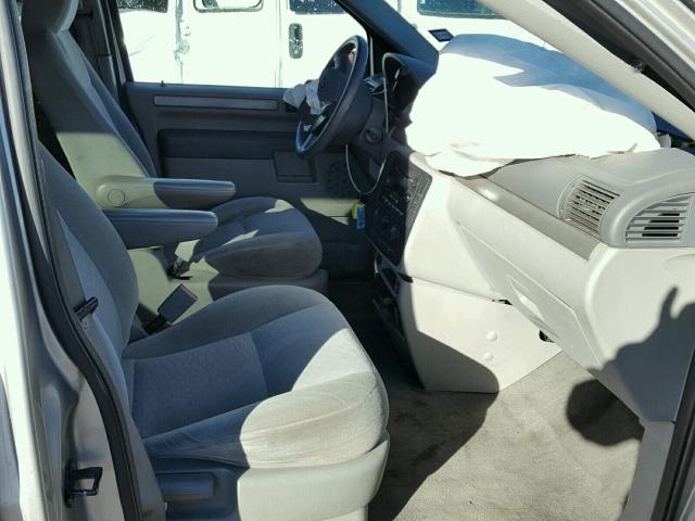 2FMZA51676BA32452 - 2006 FORD FREESTAR S SILVER photo 5