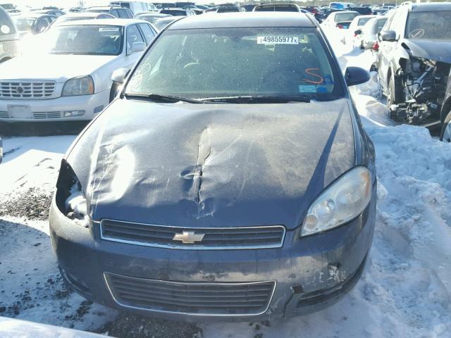 2G1WB58K481224176 - 2008 CHEVROLET IMPALA LS GRAY photo 9