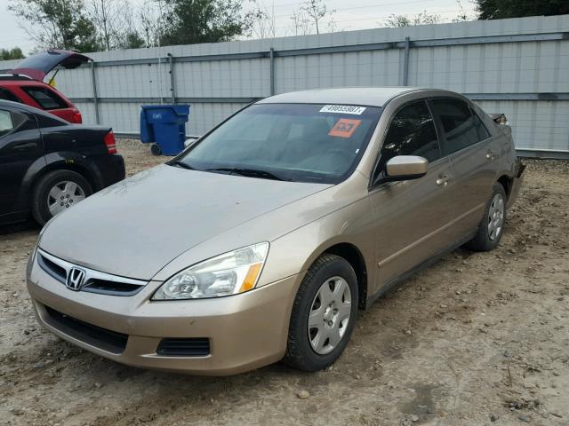 3HGCM56496G708441 - 2006 HONDA ACCORD LX TAN photo 2