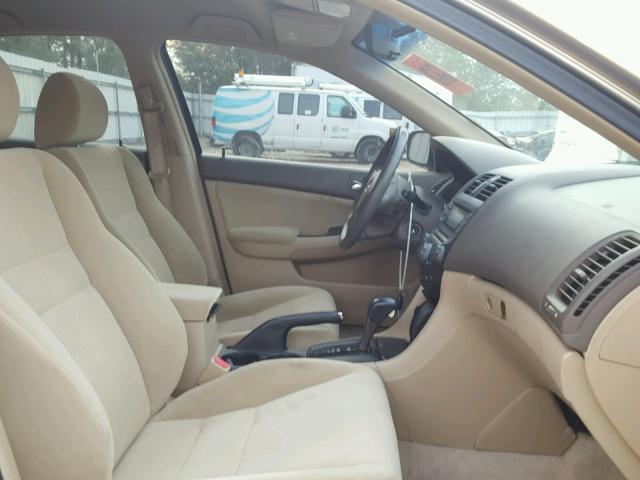 3HGCM56496G708441 - 2006 HONDA ACCORD LX TAN photo 5