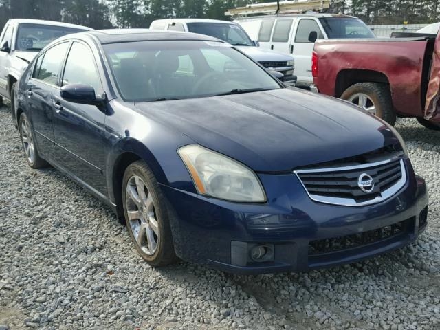 1N4BA41E57C803988 - 2007 NISSAN MAXIMA SE BLUE photo 1