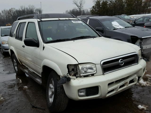 JN8DR09Y93W828361 - 2003 NISSAN PATHFINDER WHITE photo 1