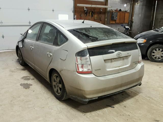 JTDKB20U340009055 - 2004 TOYOTA PRIUS SILVER photo 3