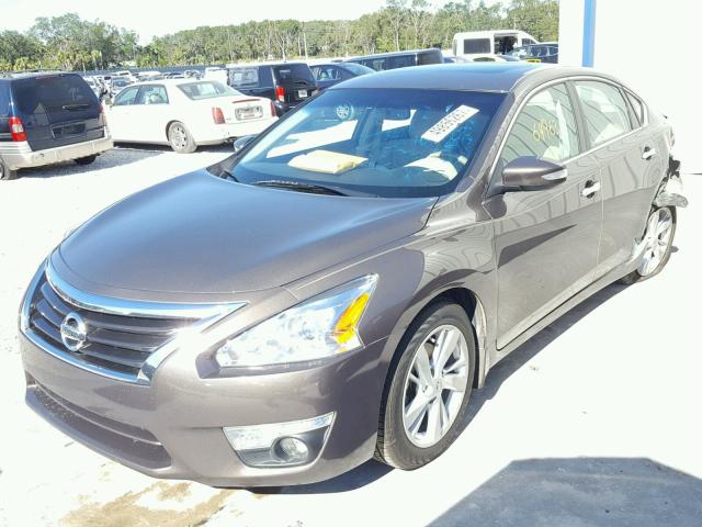 1N4AL3AP6EC196790 - 2014 NISSAN ALTIMA 2.5 BROWN photo 2