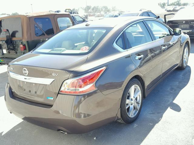 1N4AL3AP6EC196790 - 2014 NISSAN ALTIMA 2.5 BROWN photo 4