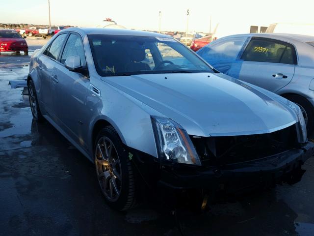 1G6DN57P690147376 - 2009 CADILLAC CTS-V SILVER photo 1