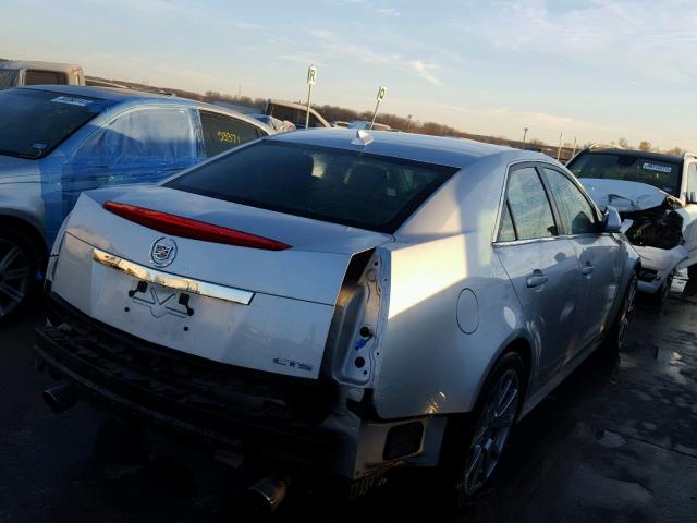 1G6DN57P690147376 - 2009 CADILLAC CTS-V SILVER photo 4