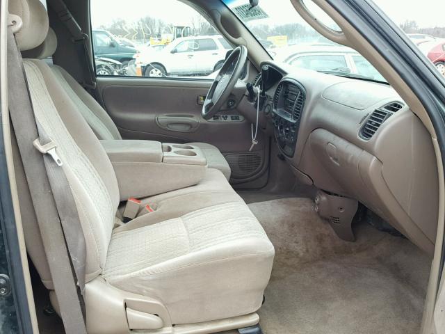 5TBRN341X3S384313 - 2003 TOYOTA TUNDRA ACC GREEN photo 5