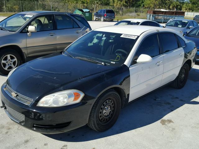 2G1WS553381235649 - 2008 CHEVROLET IMPALA POL TWO TONE photo 2